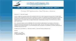 Desktop Screenshot of cjharris.com